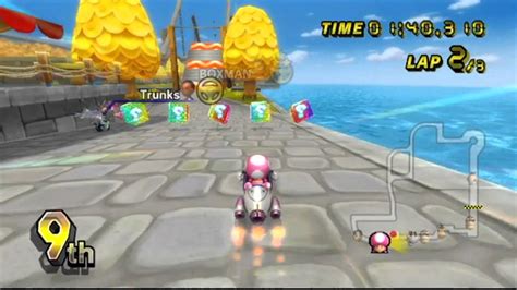 mario kart wii ds delfino square amusingfun races series  youtube