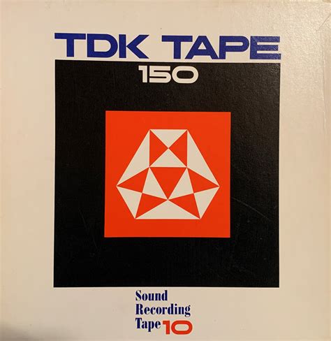 Tdk S 150 Series Low Noise Reel To Reel Tape Lp 10″ Metal Reel 3600 Ft Reel To Reel Warehouse