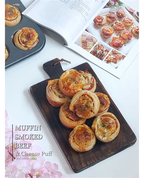 Resep Muffin Smoked Beef And Cheese Puff Dari Monmonmon2