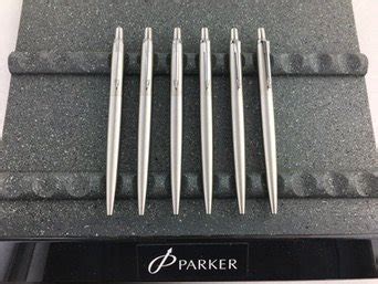 Stuks Parker Jotter Steel Ct Ballpoint Mint Display Catawiki