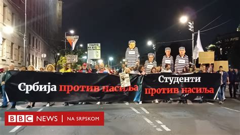 Srbija Protiv Nasilja Novi Protest Opozicije Put Na Ulicama