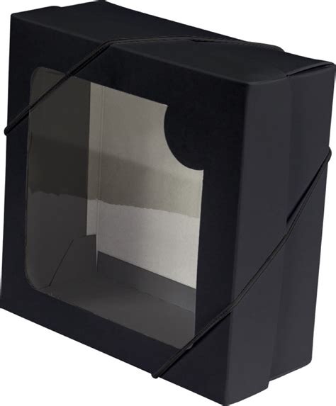 Caixa Visor Preto Upbox