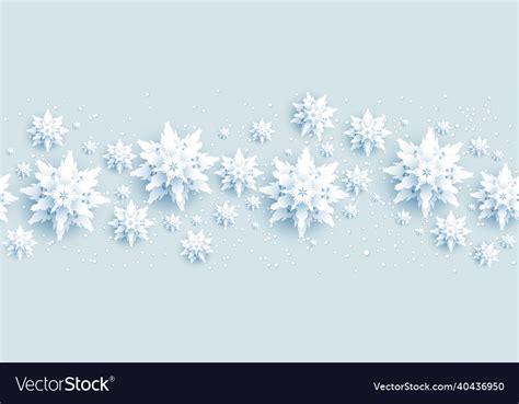 Winter Banner Template Royalty Free Vector Image