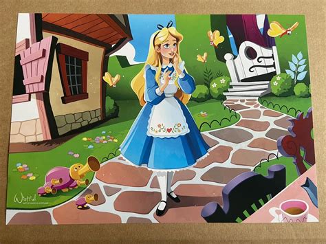 Disney Alice In Wonderland Artwork