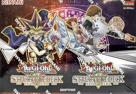 Konami Yu Gi Oh Yugi Mutoseto Kaiba Structure Deck Box Da Card World