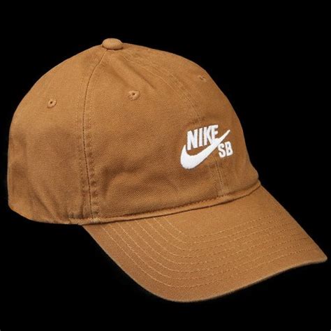 Nike SB Club Unstructured Skate Cap Light British Tan White HF7278