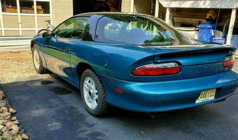 1994 Chevrolet Camaro Z28 350 Lt1 6 Spd T Tops All Original Teal