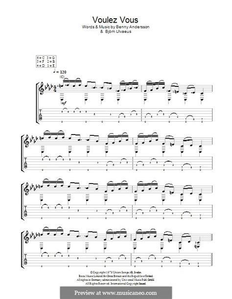 Voulez Vous Abba By B Andersson B Ulvaeus Sheet Music On Musicaneo