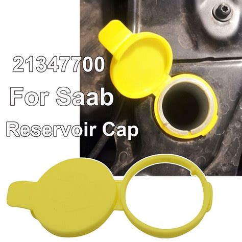 For Saab 9 3X 2010 2011 Washer Fluid Reservoir Cap Cover Easy