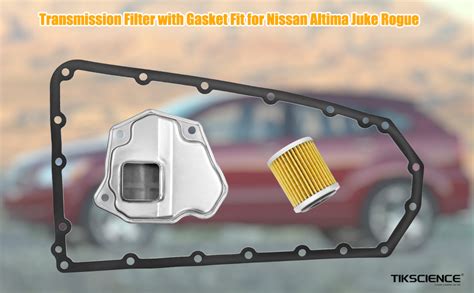 Tikscience Filtro De Transmisi N Con Junta Para Nissan Altima Juke