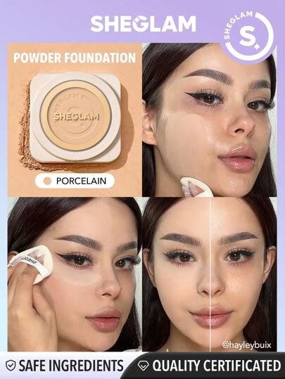 SHEGLAM Skin Focus High Coverage Powder Foundation SHEIN UK