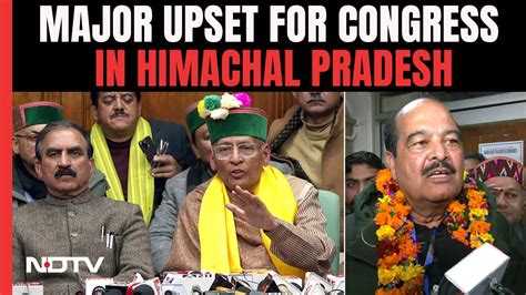 Himachal Rajya Sabha Election News Bjp Wins Rajya Sabha Poll In After