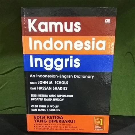 Jual KAMUS INDONESIA INGGRIS EDISI KE TIGA YANG DIPERBAHARUI JOHN M