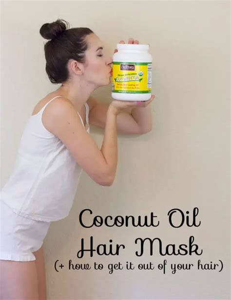 15 Great DIY Ideas For Coconut Oil Hair Masks