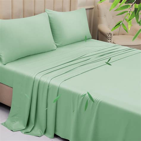 Yiyea Cooling Sheets King Size 100 Organic Viscose