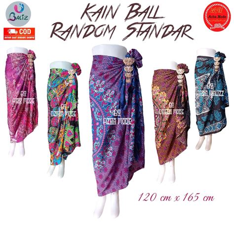 Jual Kain Bali Pantai Kain Bali Random Motif Standar Sarung Pantai