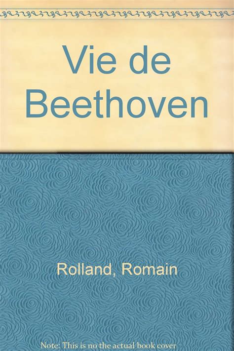 Vie De Beethoven Amazon Co Uk Books