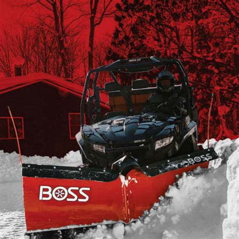 Boss Utv V Plow Power V Xt 6ft 6in Snow Plow