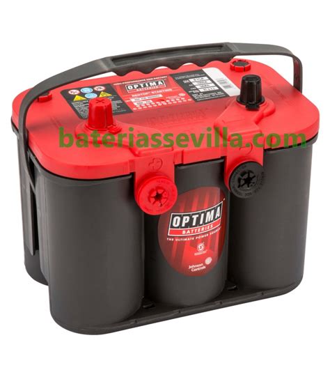 Bater A Optima Rt U Redtop V Ah A Arranque Low Cost Energy