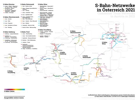 Austrian Rail Network Map