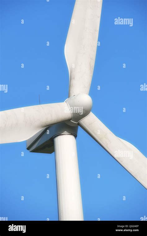 Renewable And Sustainable Energy Generated By A Modern Wind Turbine