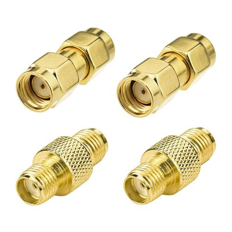 Superbat Rp Sma Male To Male Sma Female To Female Rf Coaxial Adapter