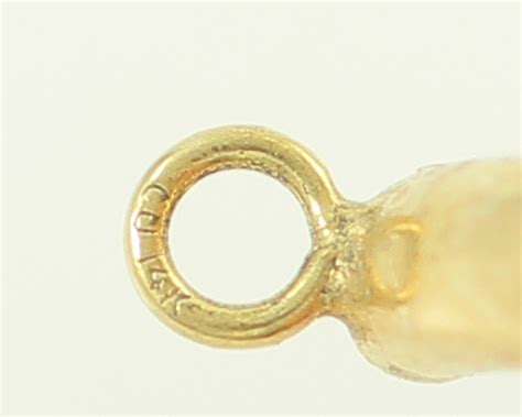 Vintage 14K Gold Hoop Earring Jackets, 14K Yellow Gold Tubular Hoop