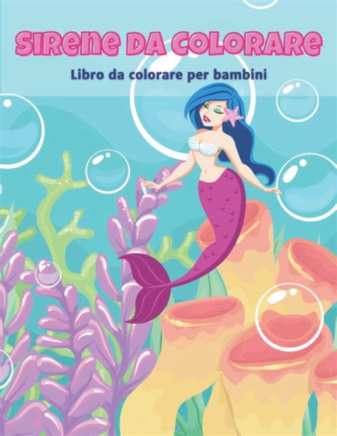 Buy SIRENE DA COLORARE LIBRO DA COLORARE PER BAMBINI OLTRE 50