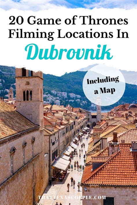 20 Awesome Game Of Thrones Filming Locations In Dubrovnik A Map Us