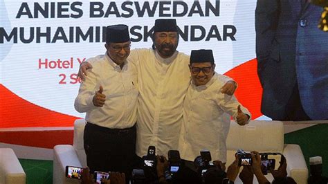 Sudirman Said Beberkan Alasan Anies Dan Surya Paloh Pilih Cak Imin