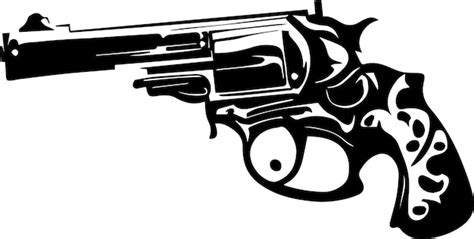 Premium Vector | Gun tattoo vector illustration