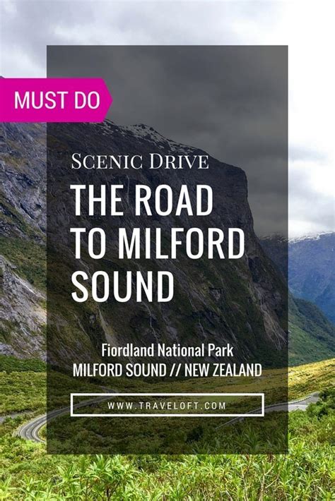 The Road to Milford Sound | Milford sound, Milford, Scenic drive