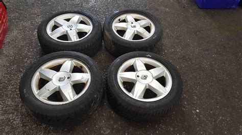 Renault Megane Tuxedo Alloy Wheels Set X Inch Tyres