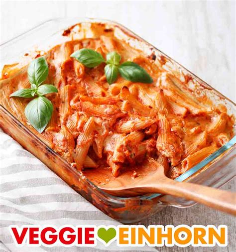 Einfaches Rezept für veganen Nudelauflauf Lecker