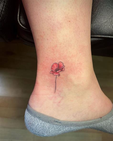 62 Stunning Poppy Flower Tattoo Ideas To Rock In 2024