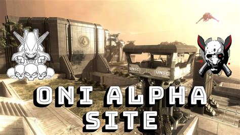 ONI Alpha Site LASO Halo 3 ODST YouTube