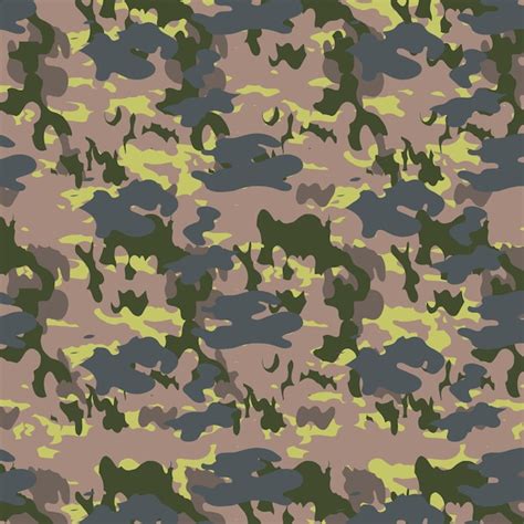 Premium Vector Army Camouflage Seamless Pattern Background