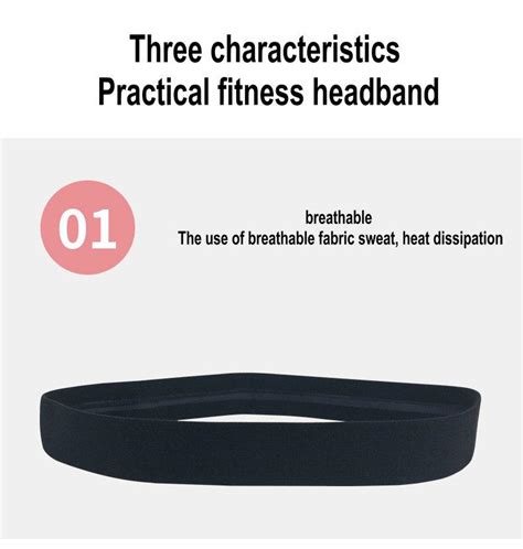 New Women Men Headband Sports Yoga Fitness Stretch Sweatband Td