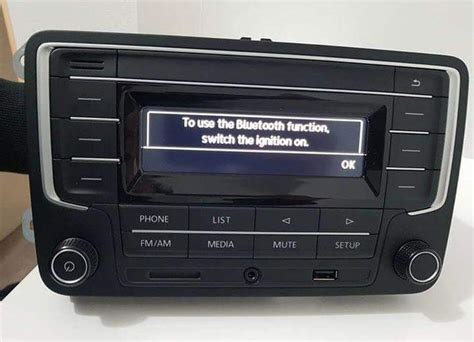 ORIGINAL VW RADIO HARMAN MIB GLOBAL ENTRY