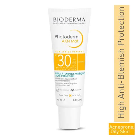 Buy Bioderma Photoderm Akn Mat Sunscreen Spf 30 40ml Online At Best