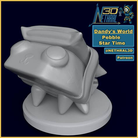 Dandys World Skin Star Time Pebble 3d Model By Nethral3d