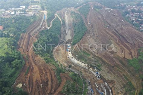 Pembangunan Bendungan Sukamahi Antara Foto