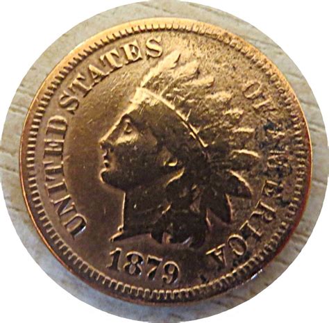 1 Cent 1879 Usa Indian Head Penny Sammlerclub Collectors Club