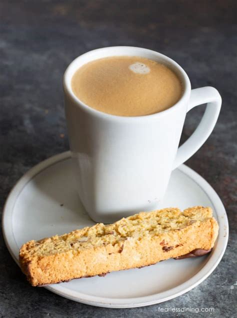 Easy And Delicious Crunchy Gluten Free Almond Biscotti Fearless Dining