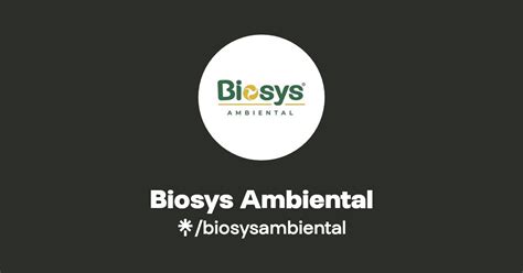 Biosys Ambiental Instagram Facebook Linktree