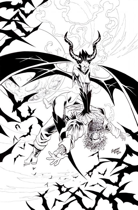 Succubus Comic Cover Inks By John Curtis Ryan On Deviantart