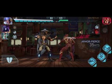 Flash ONE SHOT W Raiden Advent Of Chaos H7T1 Injustice 2 Mobile