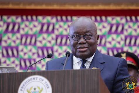 President Akufo Addo To Deliver Final State Of The Nation Address On