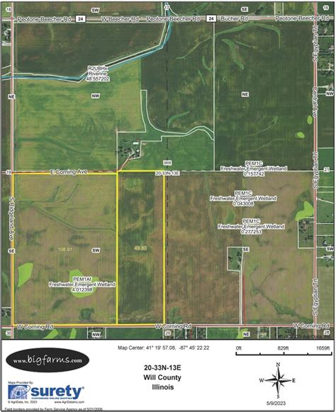 Property For Sale Peotone Il Will County Ac Will Twp Farm