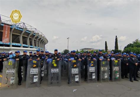 SSC CDMX on Twitter EstadioSeguro Efectivos de la PolicíaAuxiliar